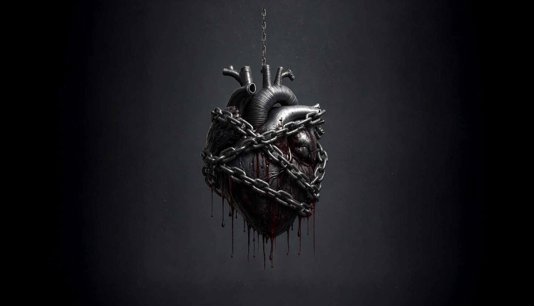 My heart no longer beats. it bleeds!